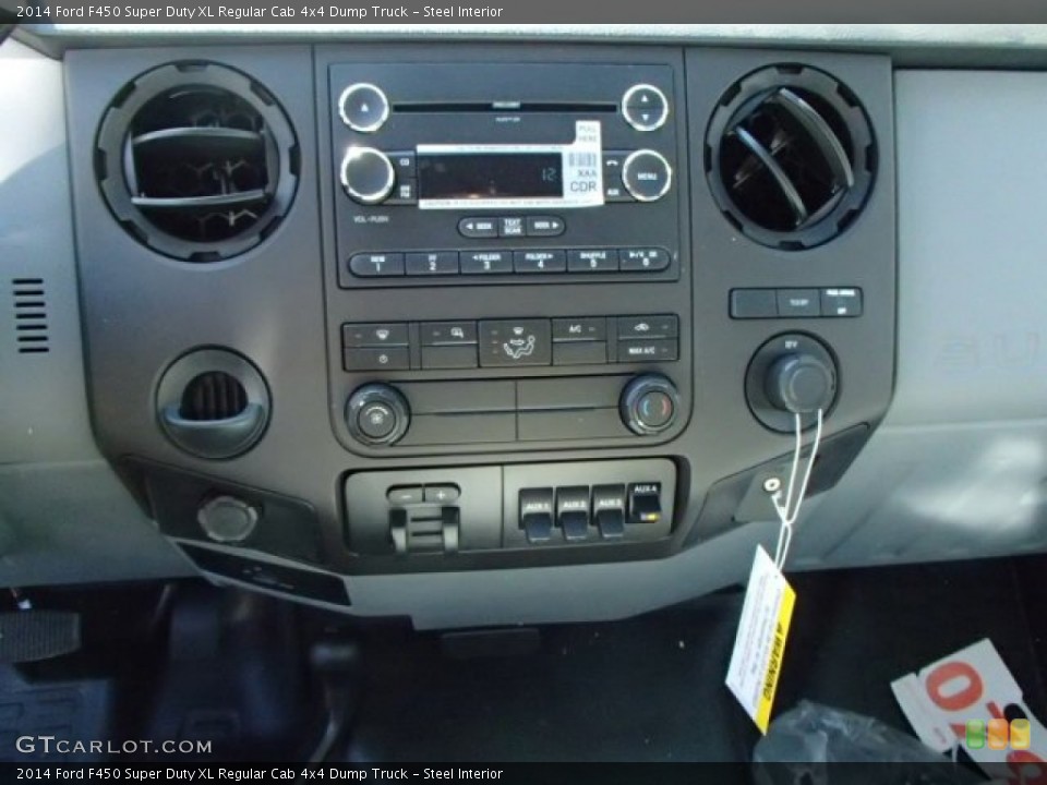 Steel Interior Controls for the 2014 Ford F450 Super Duty XL Regular Cab 4x4 Dump Truck #86117984