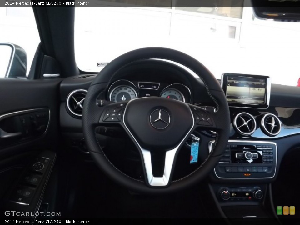 Black Interior Steering Wheel for the 2014 Mercedes-Benz CLA 250 #86119113