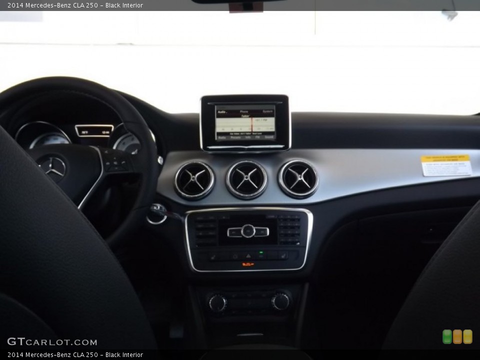 Black Interior Dashboard for the 2014 Mercedes-Benz CLA 250 #86119749