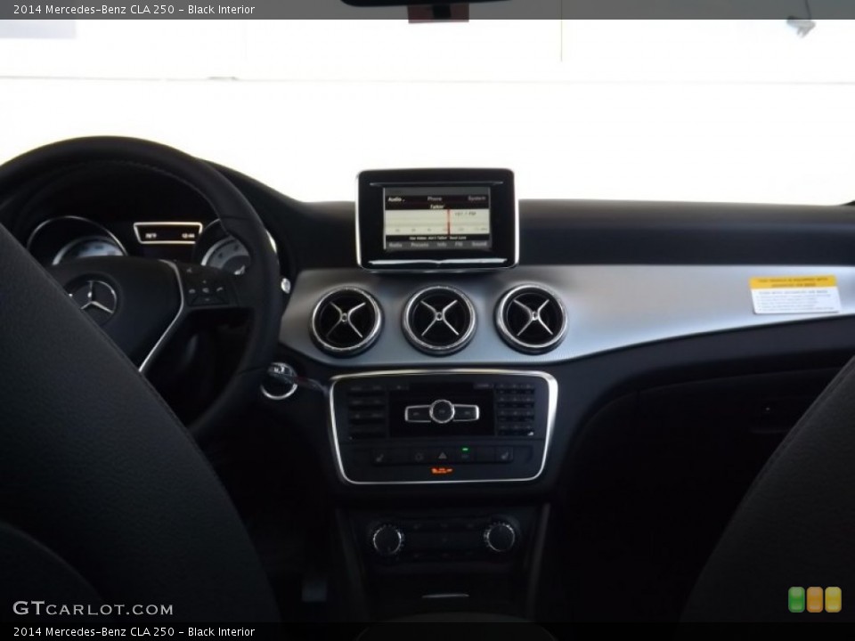Black Interior Dashboard for the 2014 Mercedes-Benz CLA 250 #86119749