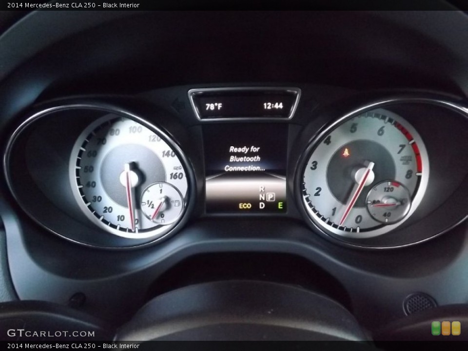 Black Interior Gauges for the 2014 Mercedes-Benz CLA 250 #86119873