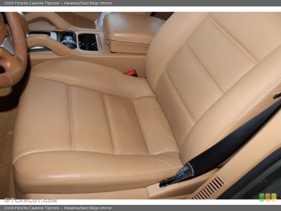 Havanna/Sand Beige Interior Front Seat for the 2009 Porsche Cayenne Tiptronic #86122077