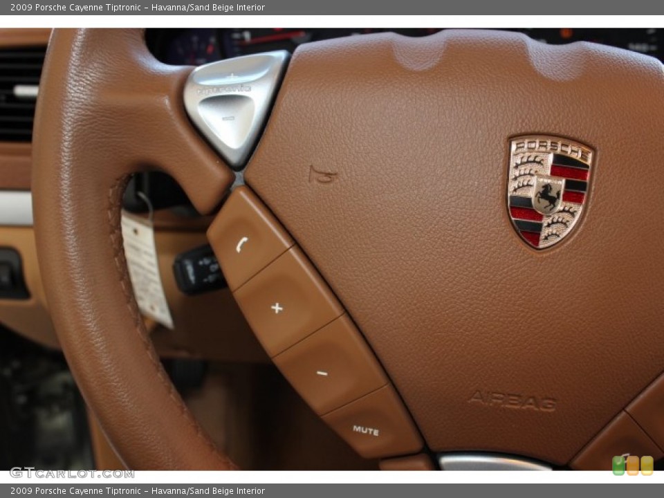 Havanna/Sand Beige Interior Controls for the 2009 Porsche Cayenne Tiptronic #86122398