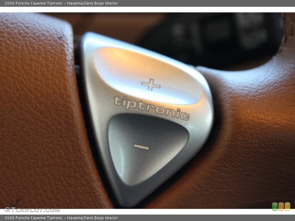 Havanna/Sand Beige Interior Controls for the 2009 Porsche Cayenne Tiptronic #86122425