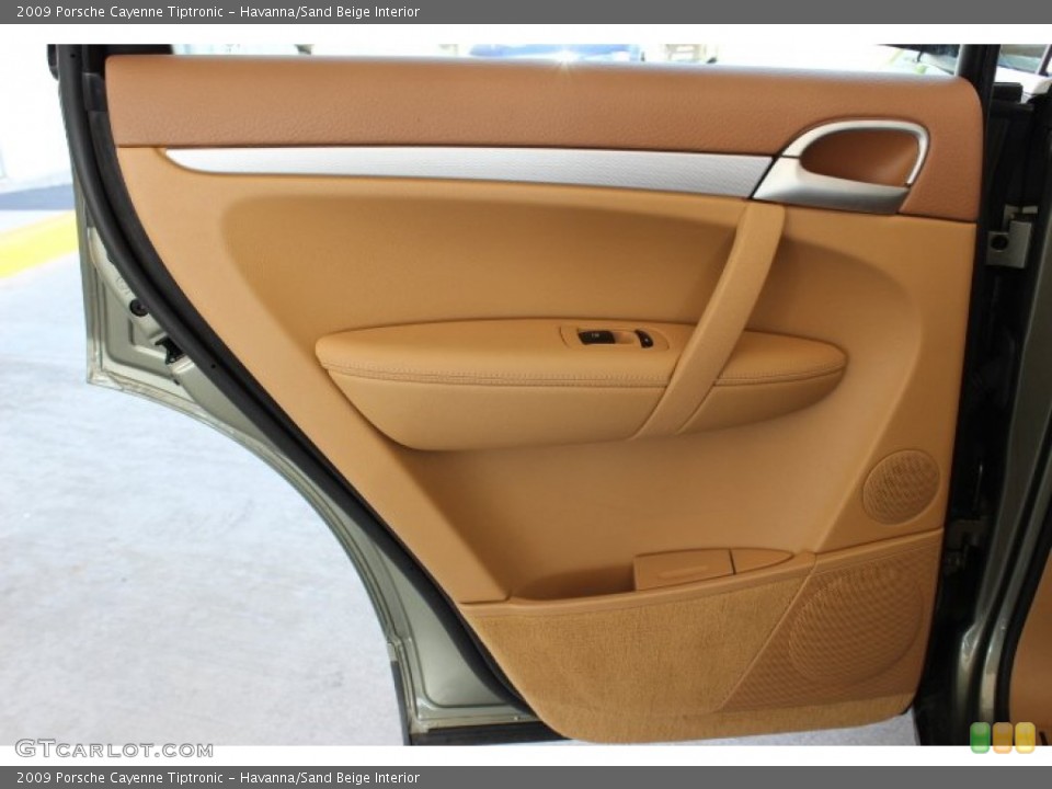 Havanna/Sand Beige Interior Door Panel for the 2009 Porsche Cayenne Tiptronic #86122458
