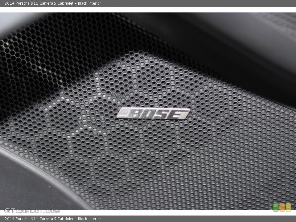 Black Interior Audio System for the 2014 Porsche 911 Carrera S Cabriolet #86123196