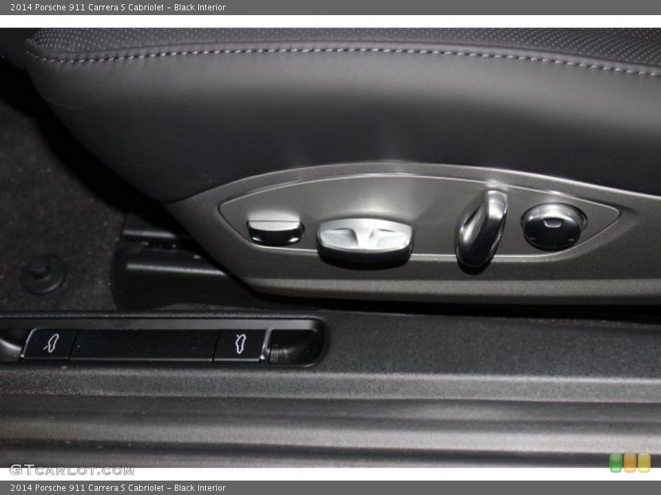Black Interior Controls for the 2014 Porsche 911 Carrera S Cabriolet #86123259