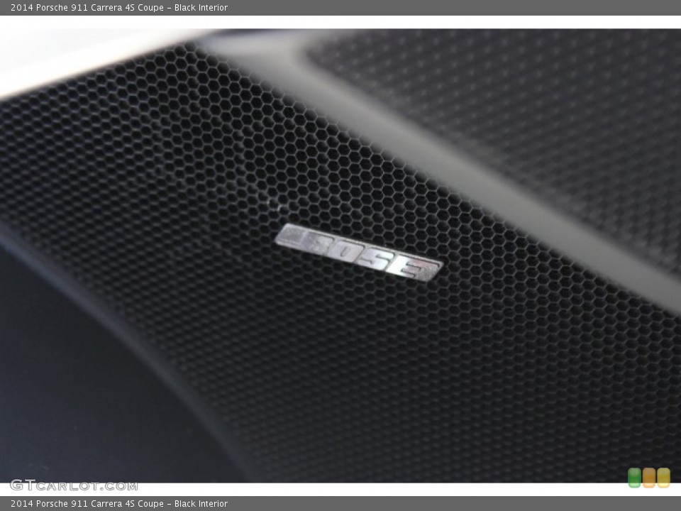 Black Interior Audio System for the 2014 Porsche 911 Carrera 4S Coupe #86124000