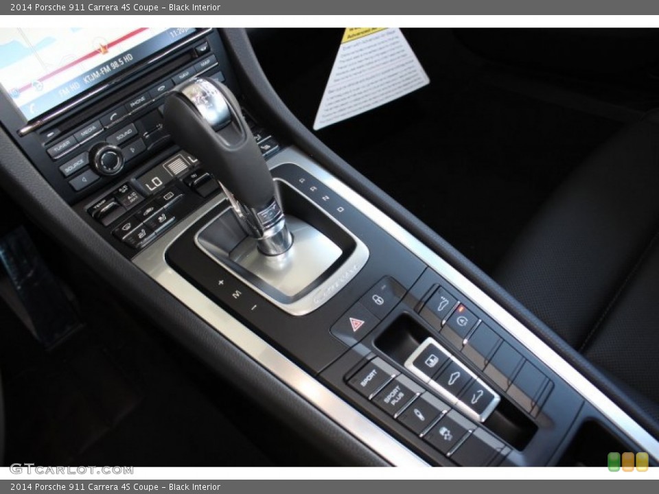Black Interior Transmission for the 2014 Porsche 911 Carrera 4S Coupe #86124861