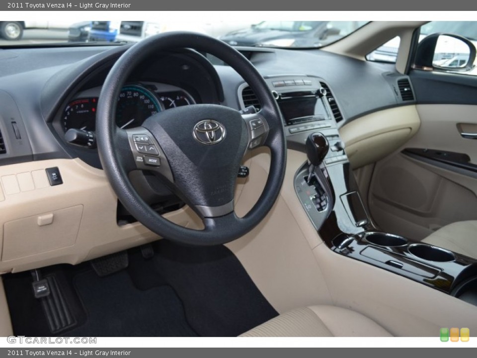 Light Gray Interior Dashboard for the 2011 Toyota Venza I4 #86125773