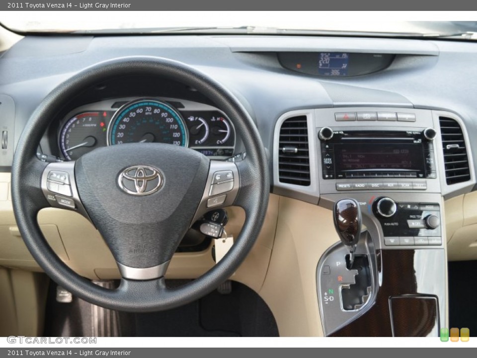 Light Gray Interior Dashboard for the 2011 Toyota Venza I4 #86125926