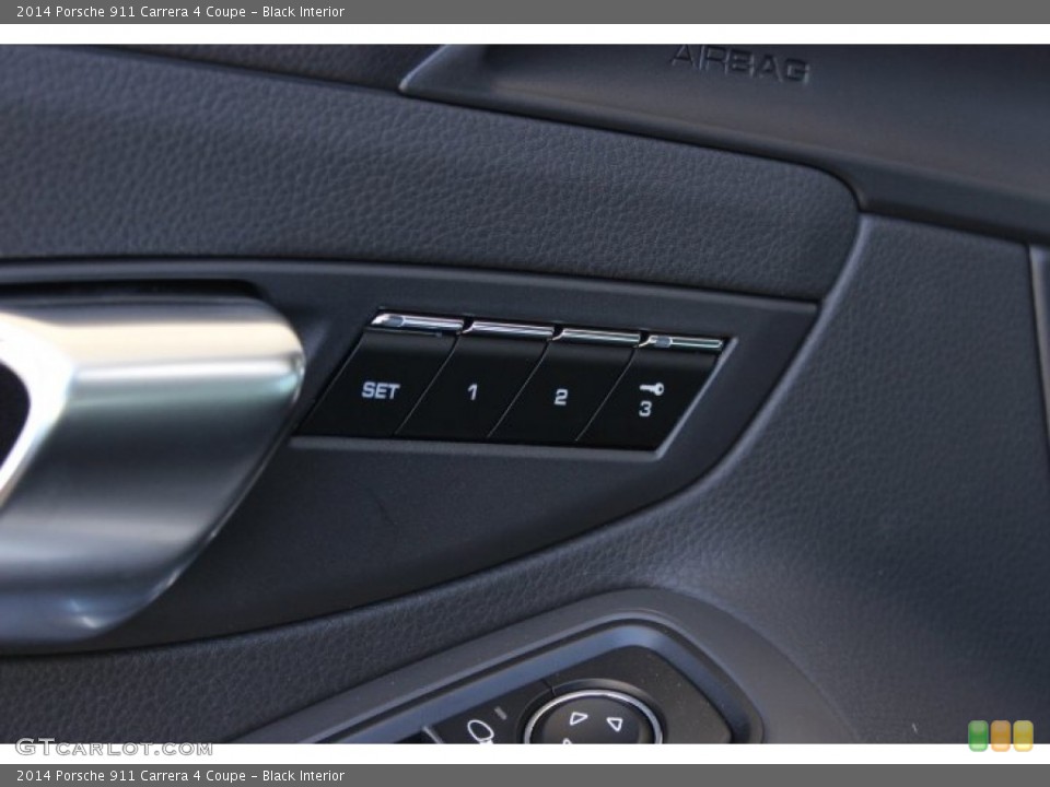 Black Interior Controls for the 2014 Porsche 911 Carrera 4 Coupe #86126151