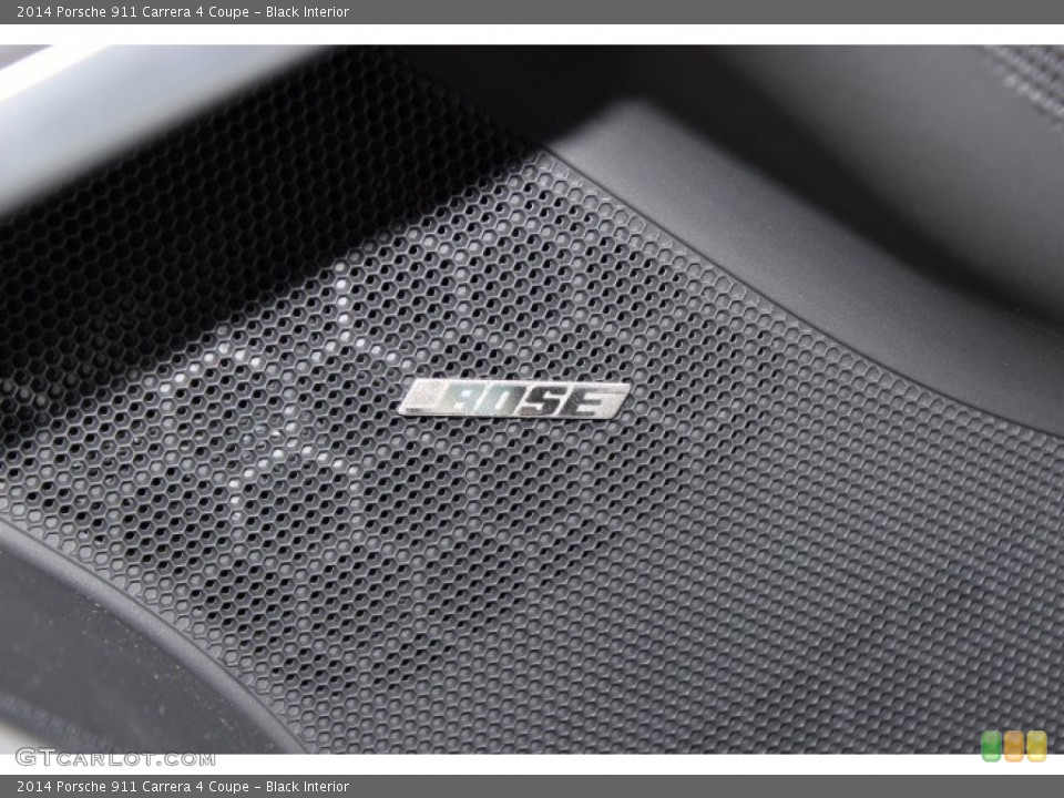 Black Interior Audio System for the 2014 Porsche 911 Carrera 4 Coupe #86126172