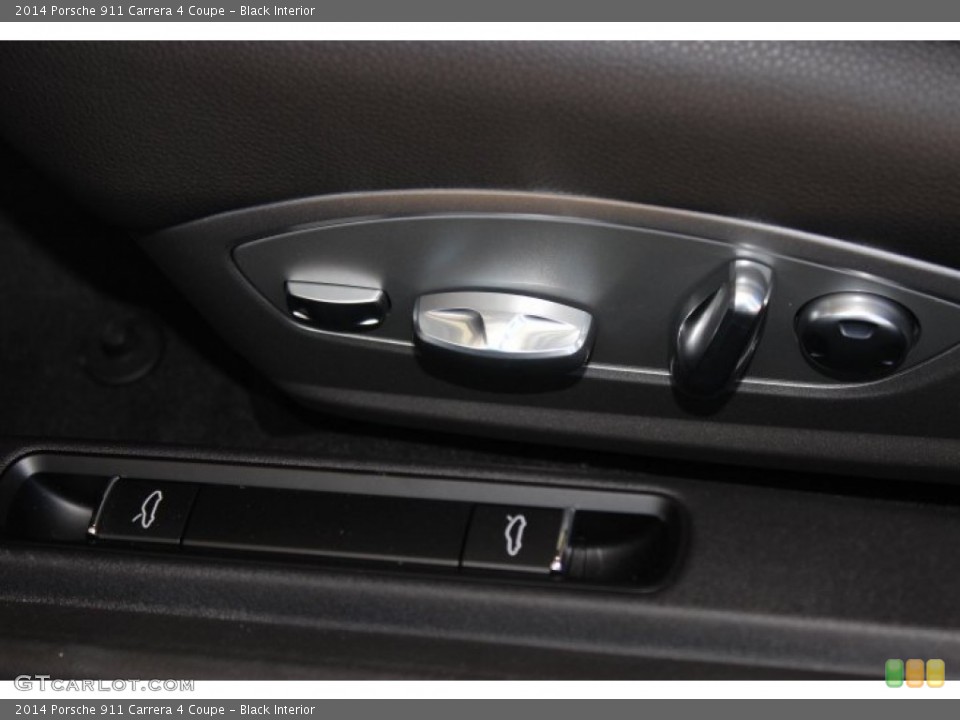 Black Interior Controls for the 2014 Porsche 911 Carrera 4 Coupe #86126250