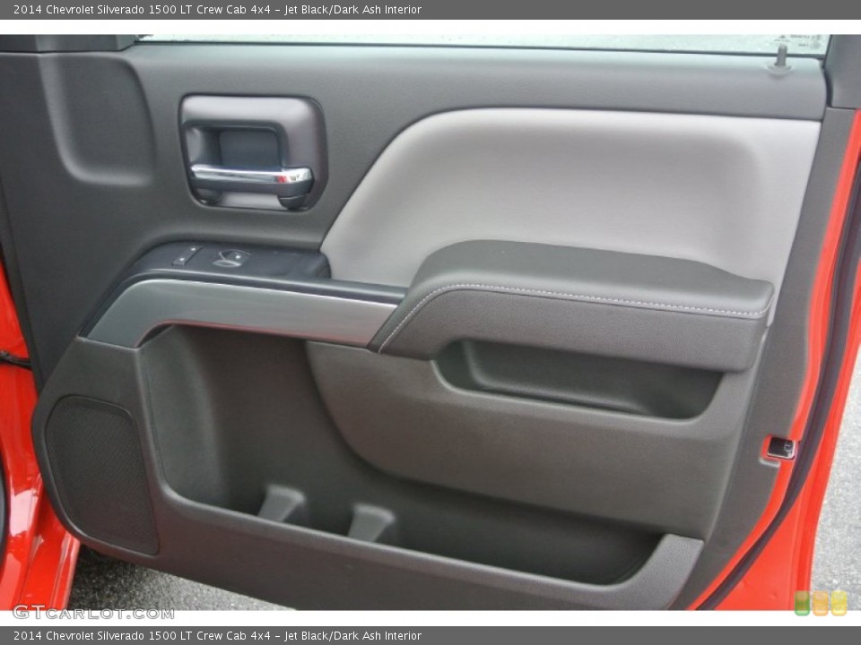 Jet Black/Dark Ash Interior Door Panel for the 2014 Chevrolet Silverado 1500 LT Crew Cab 4x4 #86127513