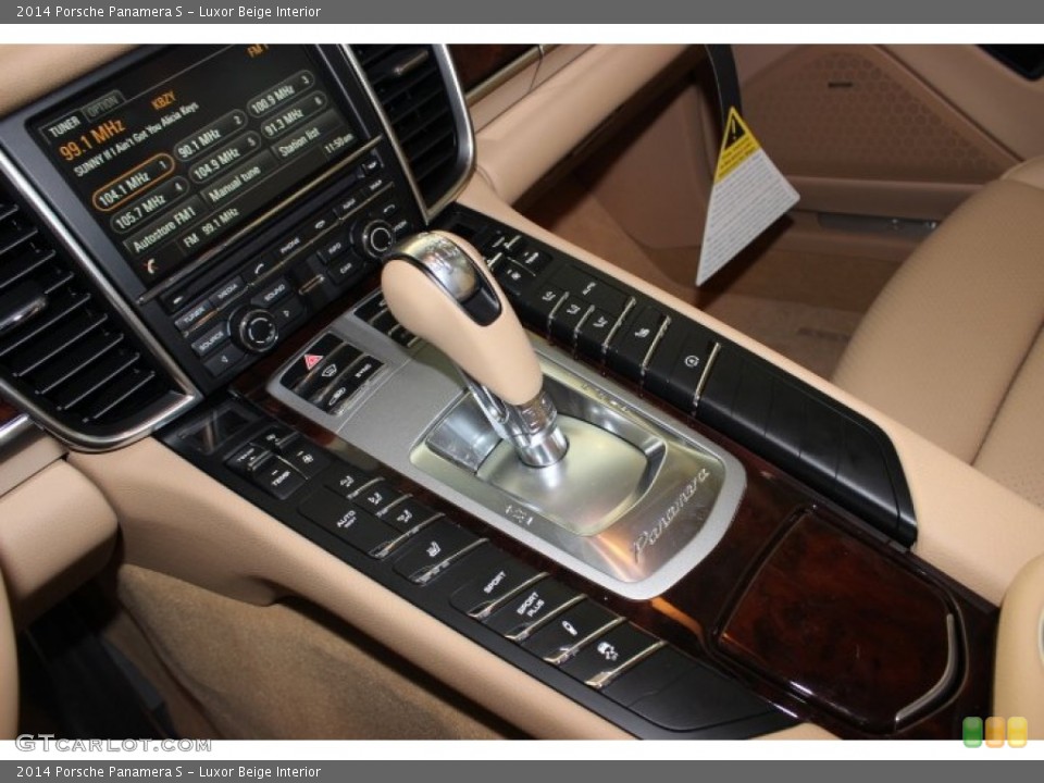 Luxor Beige Interior Transmission for the 2014 Porsche Panamera S #86128818