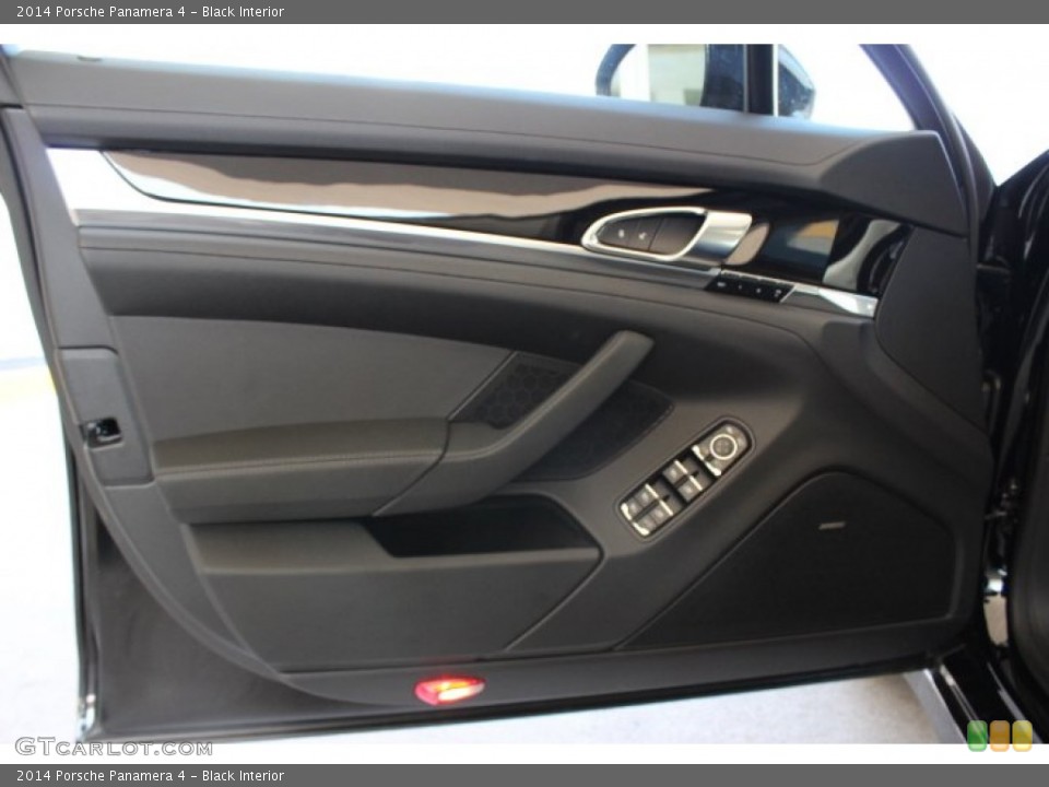 Black Interior Door Panel for the 2014 Porsche Panamera 4 #86129553