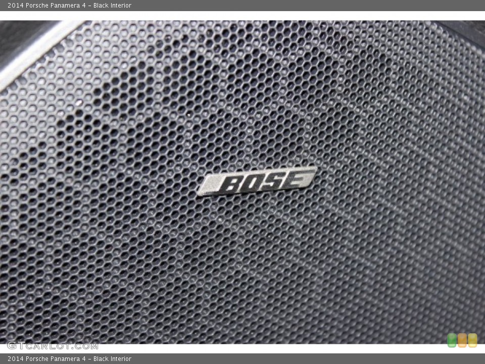 Black Interior Audio System for the 2014 Porsche Panamera 4 #86129592