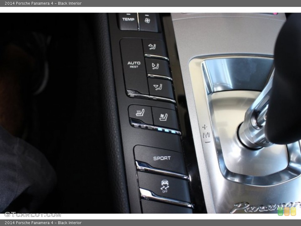 Black Interior Controls for the 2014 Porsche Panamera 4 #86129910