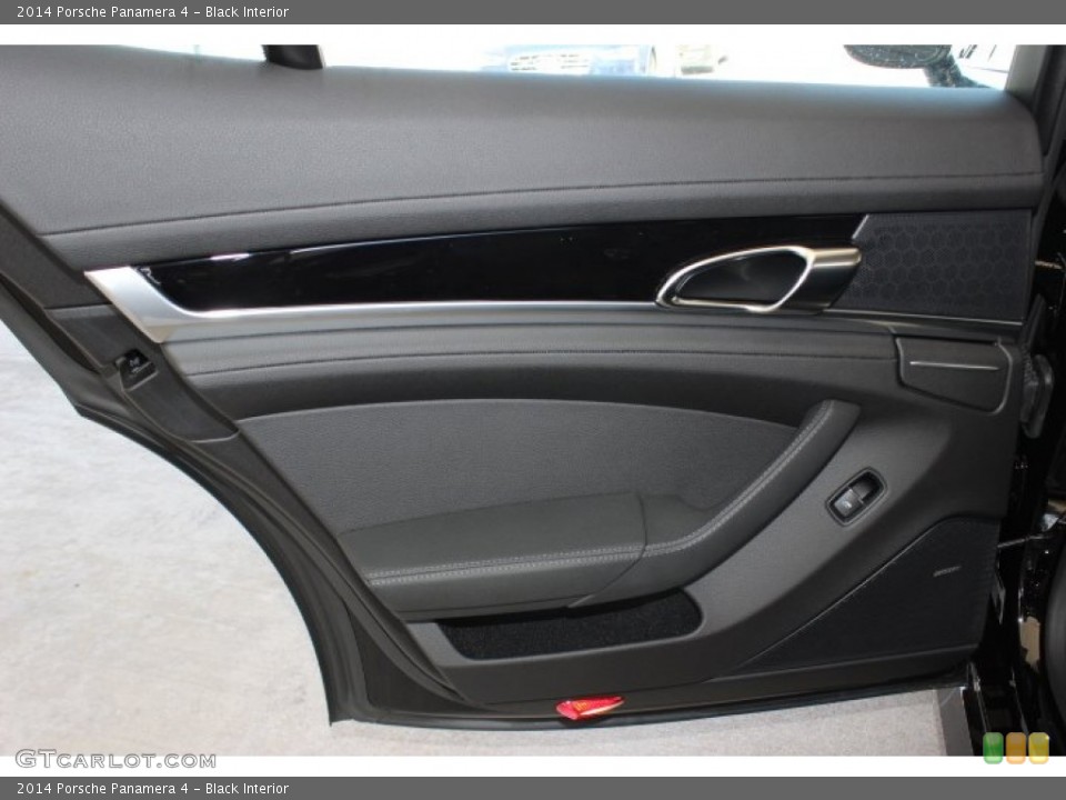 Black Interior Door Panel for the 2014 Porsche Panamera 4 #86129971