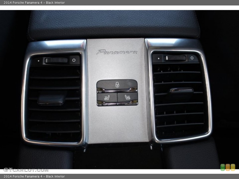 Black Interior Controls for the 2014 Porsche Panamera 4 #86130051