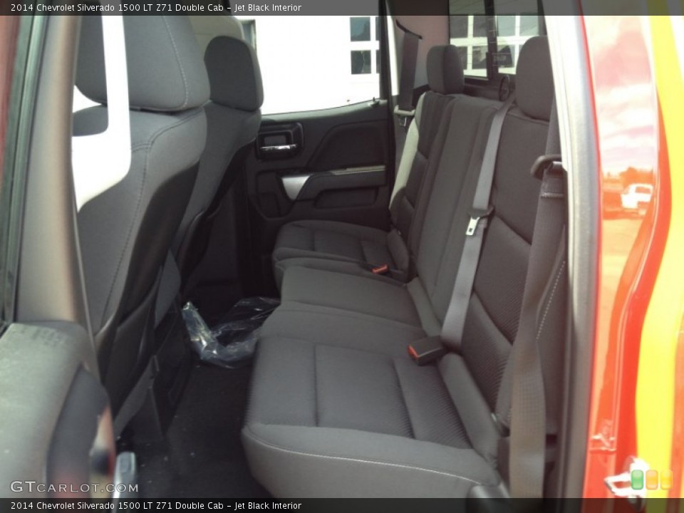 Jet Black Interior Rear Seat for the 2014 Chevrolet Silverado 1500 LT Z71 Double Cab #86130507