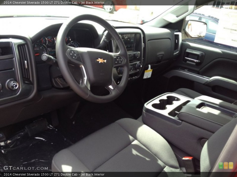 Jet Black Interior Prime Interior for the 2014 Chevrolet Silverado 1500 LT Z71 Double Cab #86130528