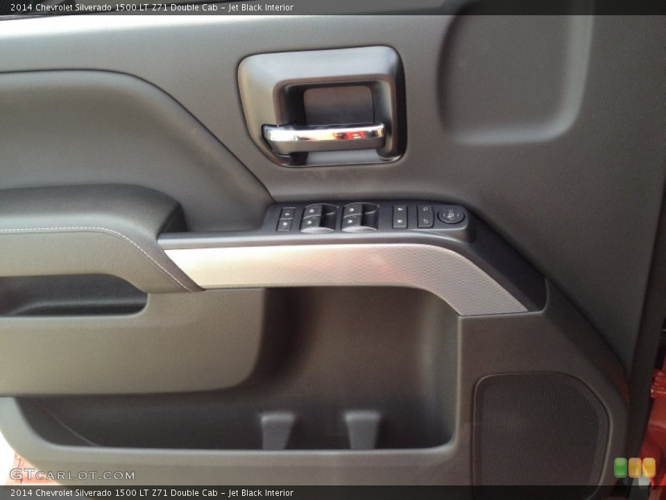 Jet Black Interior Door Panel for the 2014 Chevrolet Silverado 1500 LT Z71 Double Cab #86130567
