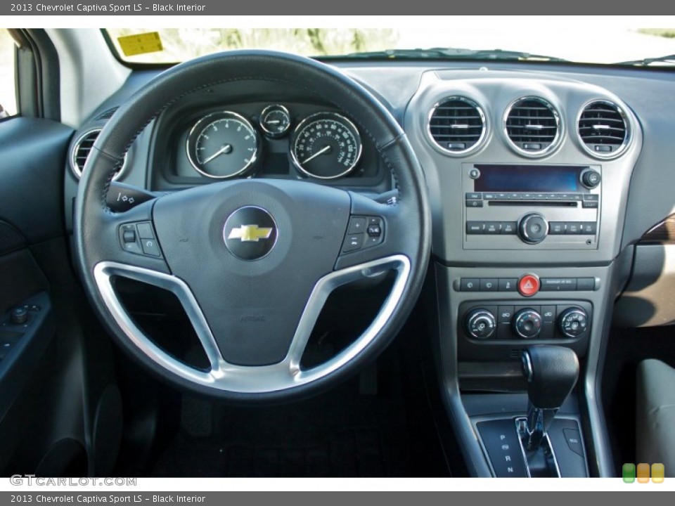 Black Interior Dashboard for the 2013 Chevrolet Captiva Sport LS #86138121