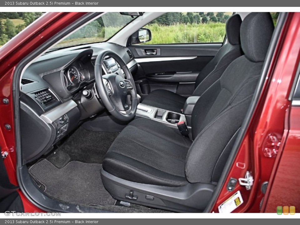 Black Interior Photo for the 2013 Subaru Outback 2.5i Premium #86139819