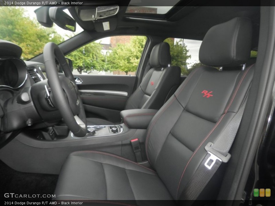 Black Interior Front Seat for the 2014 Dodge Durango R/T AWD #86140743