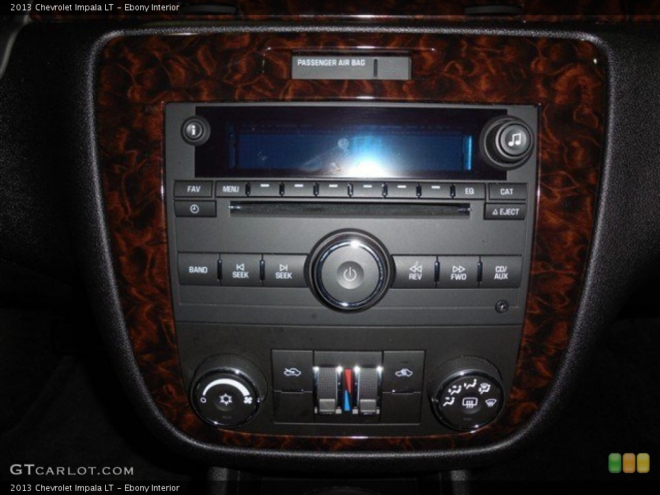 Ebony Interior Controls for the 2013 Chevrolet Impala LT #86140821