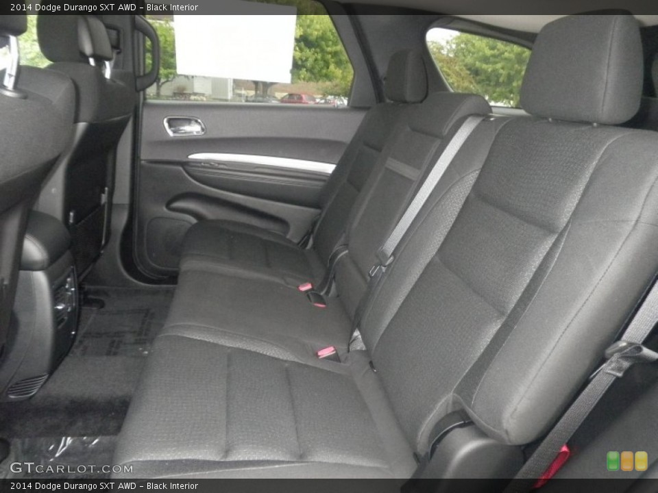 Black Interior Rear Seat for the 2014 Dodge Durango SXT AWD #86141034