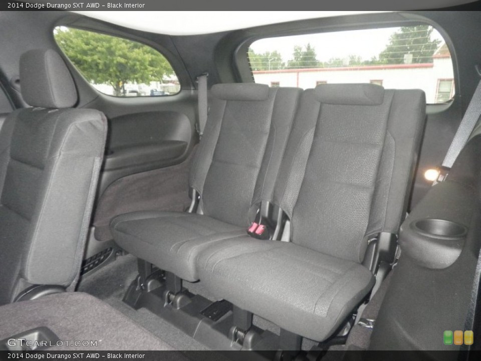 Black Interior Rear Seat for the 2014 Dodge Durango SXT AWD #86141052