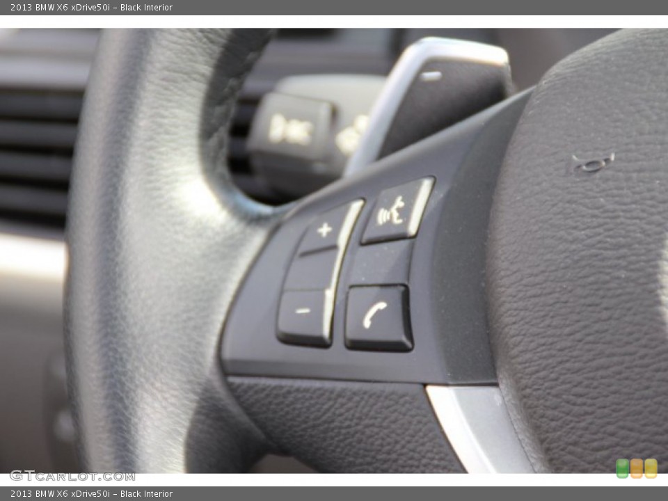 Black Interior Controls for the 2013 BMW X6 xDrive50i #86143044