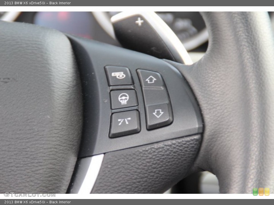 Black Interior Controls for the 2013 BMW X6 xDrive50i #86143066