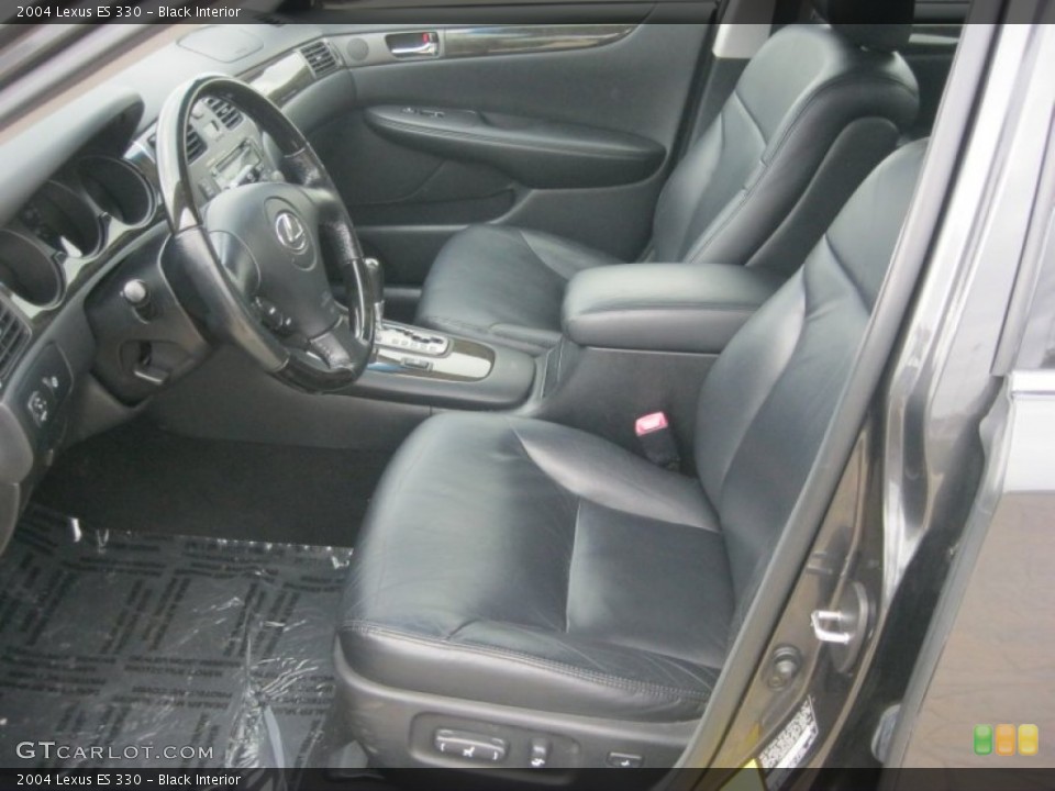 Black Interior Front Seat for the 2004 Lexus ES 330 #86147541