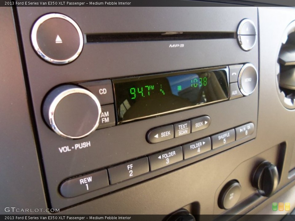 Medium Pebble Interior Audio System for the 2013 Ford E Series Van E350 XLT Passenger #86148642