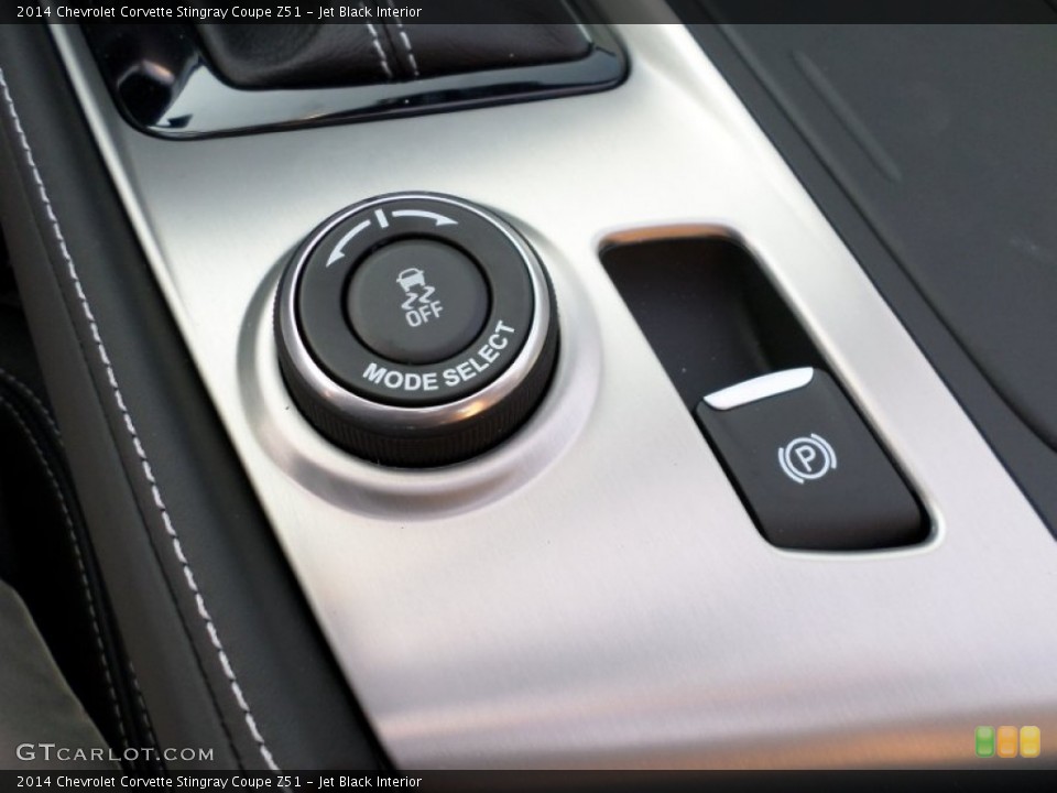 Jet Black Interior Controls for the 2014 Chevrolet Corvette Stingray Coupe Z51 #86149323