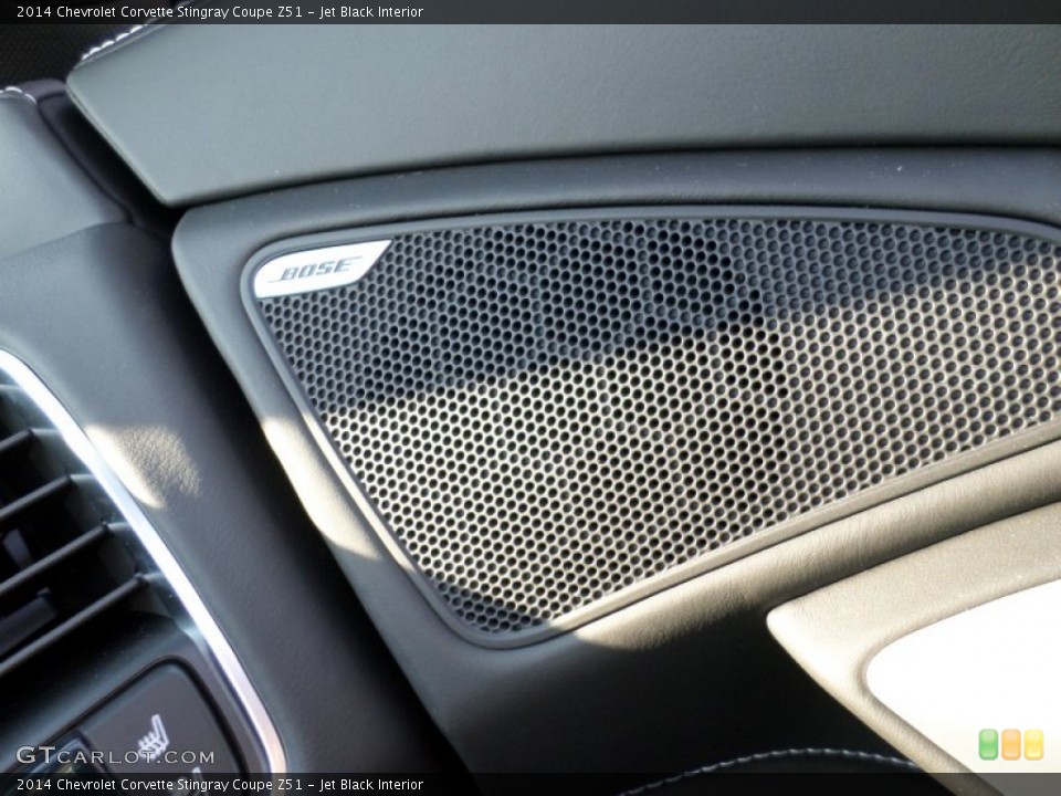 Jet Black Interior Audio System for the 2014 Chevrolet Corvette Stingray Coupe Z51 #86149391