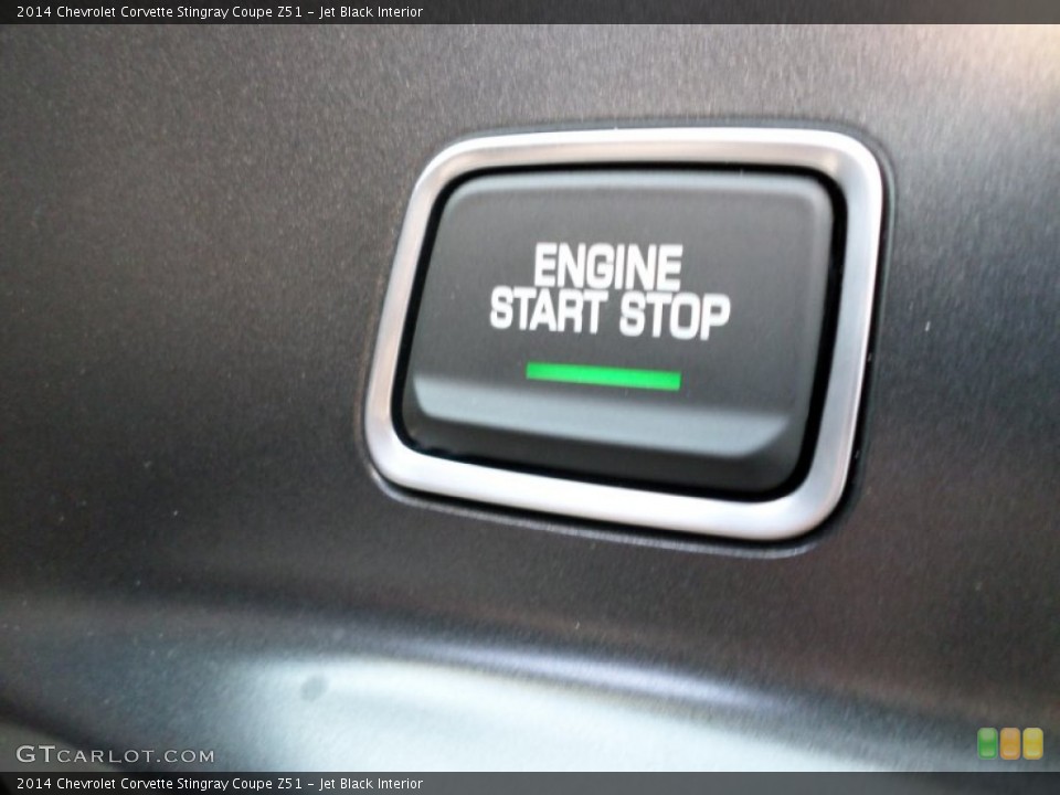 Jet Black Interior Controls for the 2014 Chevrolet Corvette Stingray Coupe Z51 #86149410