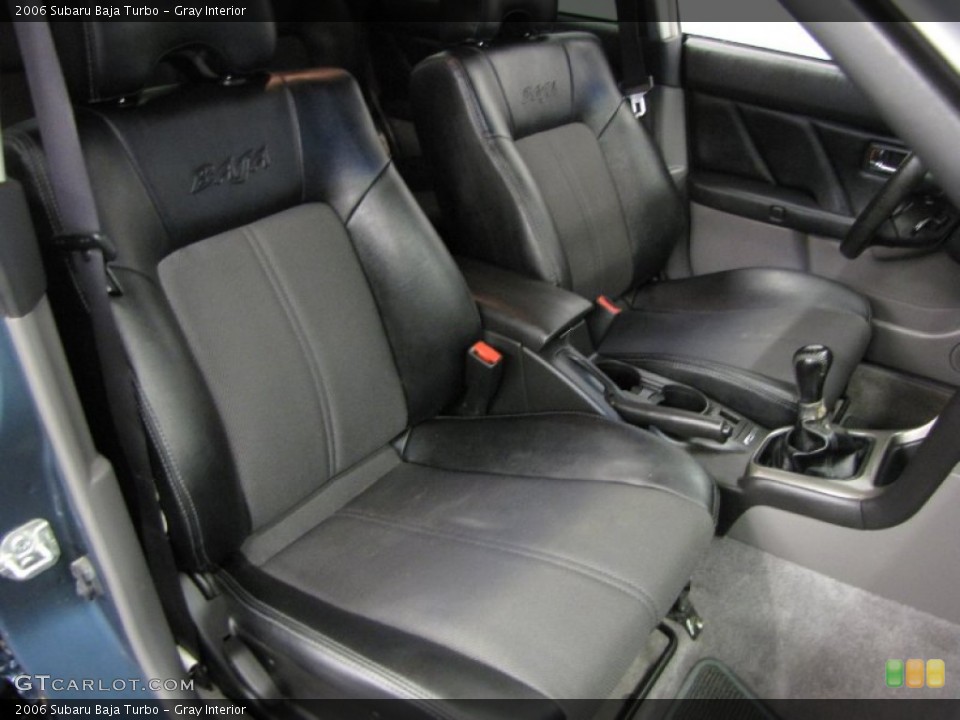 Gray Interior Photo for the 2006 Subaru Baja Turbo #86150217