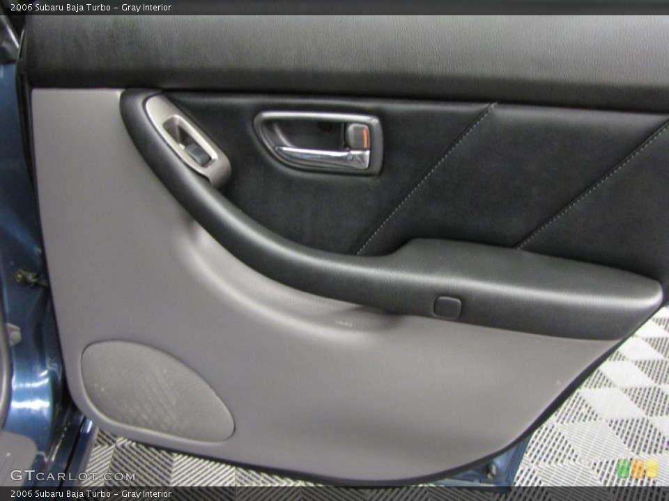 Gray Interior Door Panel for the 2006 Subaru Baja Turbo #86150250