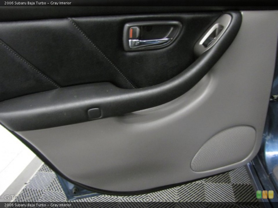 Gray Interior Door Panel for the 2006 Subaru Baja Turbo #86150262
