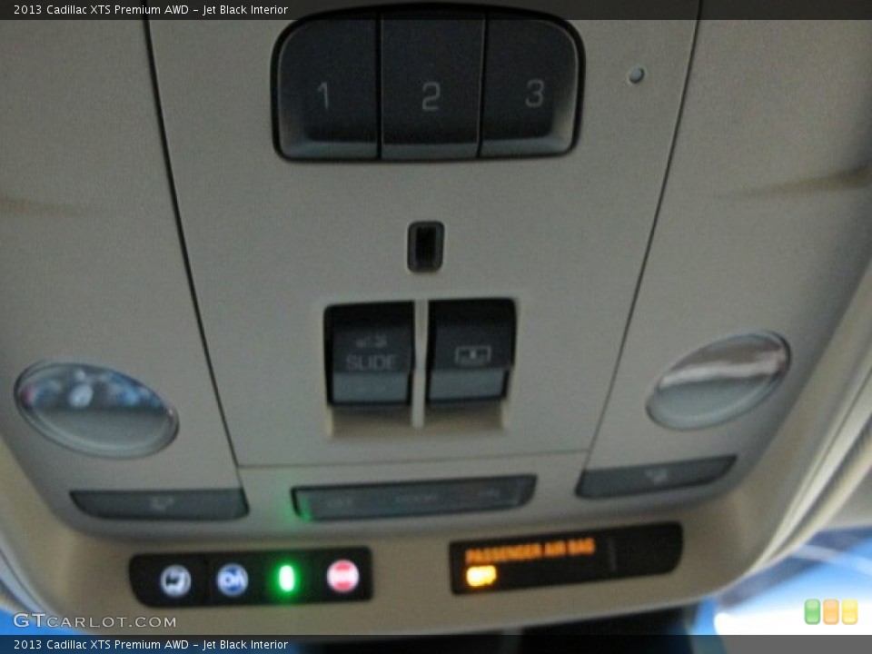 Jet Black Interior Controls for the 2013 Cadillac XTS Premium AWD #86150268