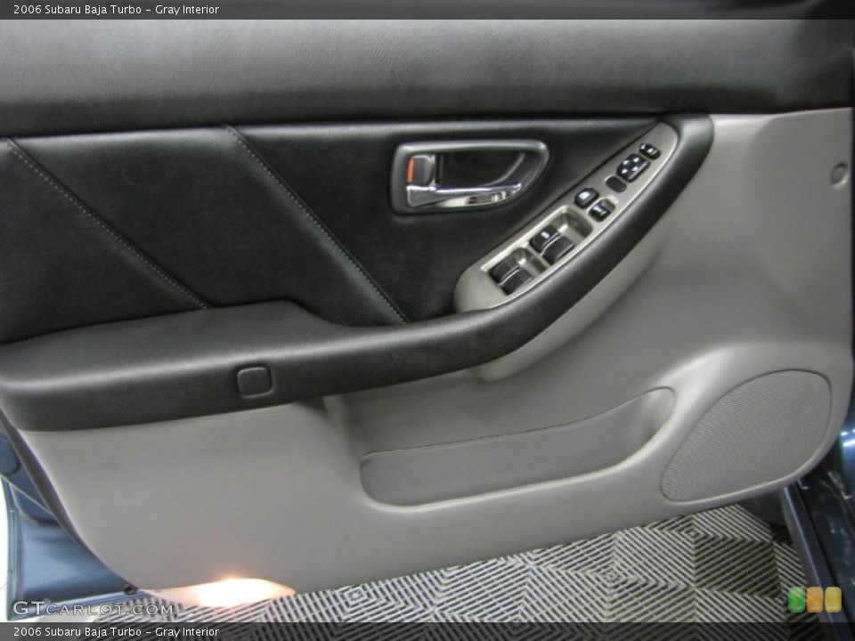 Gray Interior Door Panel for the 2006 Subaru Baja Turbo #86150274