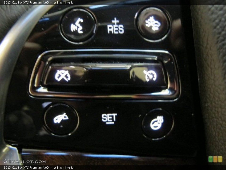 Jet Black Interior Controls for the 2013 Cadillac XTS Premium AWD #86150292