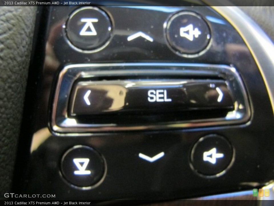 Jet Black Interior Controls for the 2013 Cadillac XTS Premium AWD #86150301