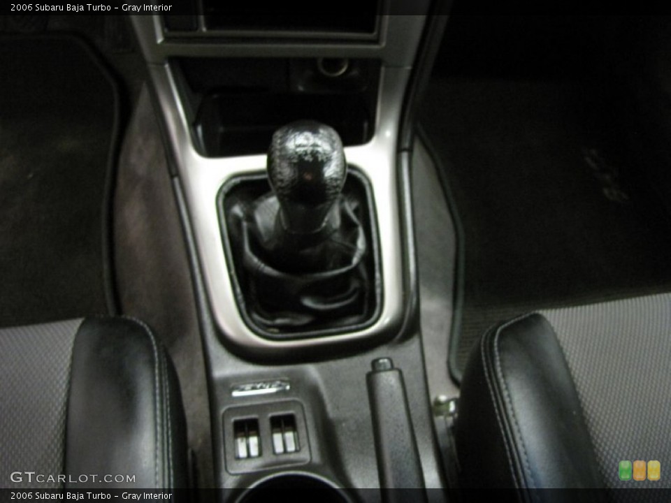 Gray Interior Transmission for the 2006 Subaru Baja Turbo #86150424