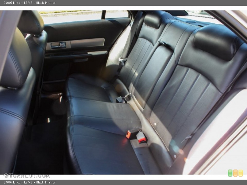 Black Interior Rear Seat for the 2006 Lincoln LS V8 #86151745
